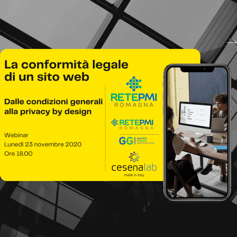 La conformità legale di un sito web