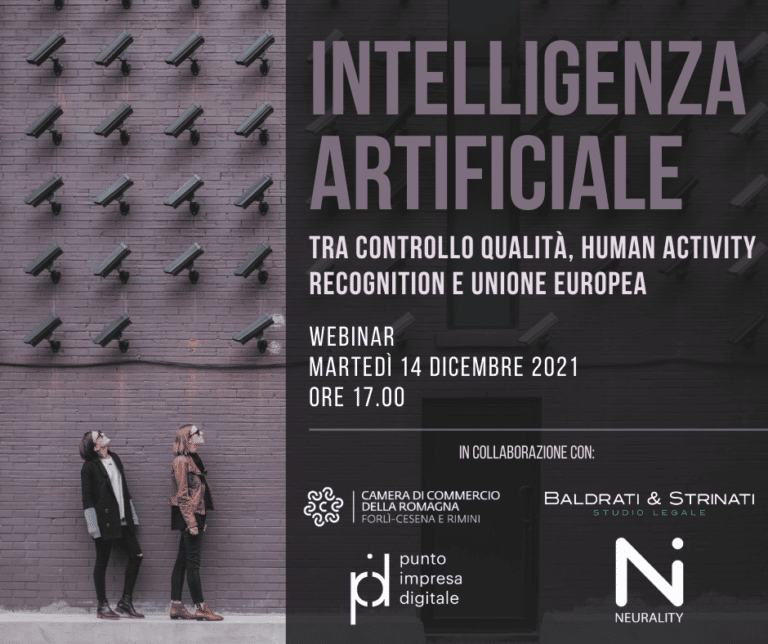 Intelligenza artificiale: tra controllo qualità, Human Activity Recognition e Unione Europea