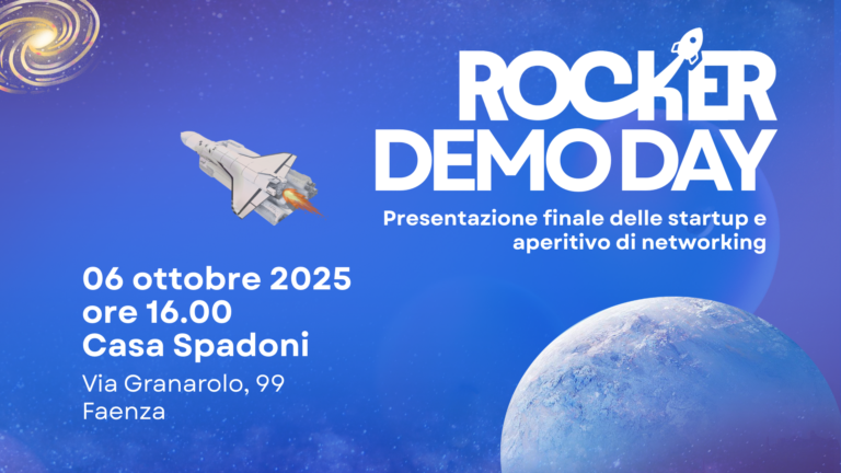 🚀 DEMODAY ROckER 06.10.2025 Casa Spadoni a Faenza! Portiamo il valore delle startup in Romagna